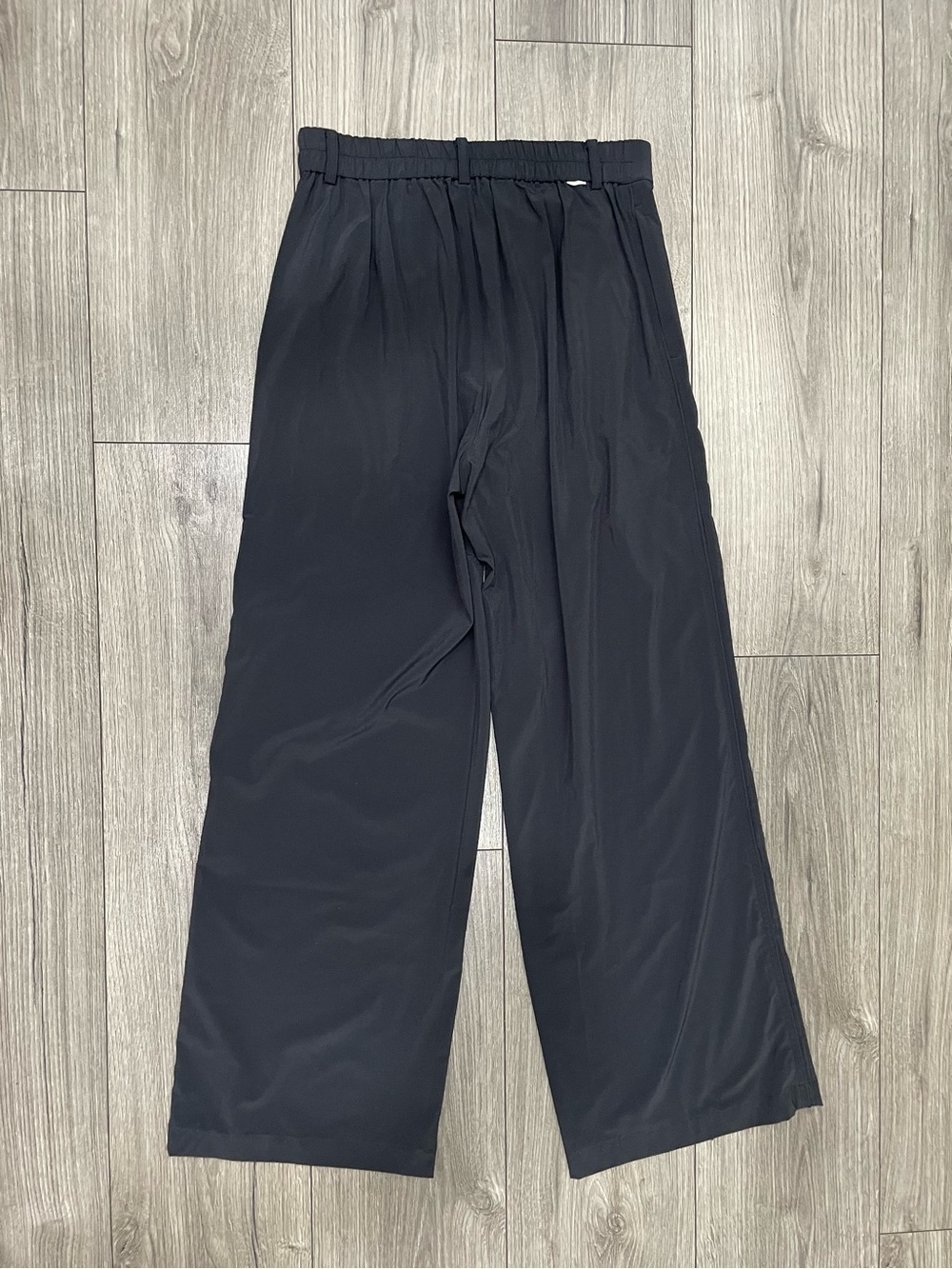 Vuori Villa Trouser Wide-Leg Pants Dark Charcoal Size Small - Picture 9 of 9